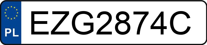 Numer rejestracyjny EZG 2874C posiada BMW 116D - EZG2874C Numer rejestracyjny EZG 2874C posiada BMW 116D - EZG2874C