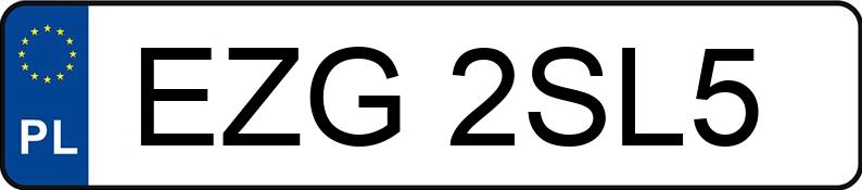 Numer rejestracyjny EZG 2SL5 posiada MERCEDES-BENZ C 180 Kat. 202 Classic - EZG2SL5