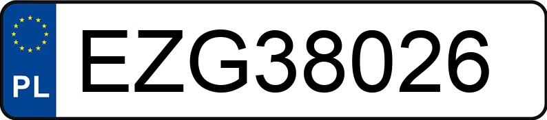 Numer rejestracyjny EZG 38026 posiada SKODA OCTAVIA - EZG38026