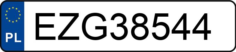 Numer rejestracyjny EZG 38544 posiada VOLKSWAGEN CADDY LIFE - EZG38544