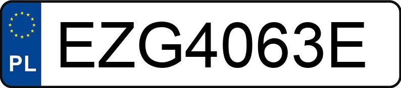 Numer rejestracyjny EZG 4063E posiada FORD FIESTA - EZG4063E Numer rejestracyjny EZG 4063E posiada FORD FIESTA - EZG4063E