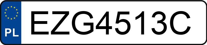 Numer rejestracyjny EZG 4513C posiada MERCEDES-BENZ E 220 BLUETEC - EZG4513C