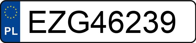 Numer rejestracyjny EZG 46239 posiada SKODA FABIA - EZG46239 Numer rejestracyjny EZG 46239 posiada SKODA FABIA - EZG46239