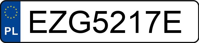 Numer rejestracyjny EZG 5217E posiada OPEL CORSA - EZG5217E