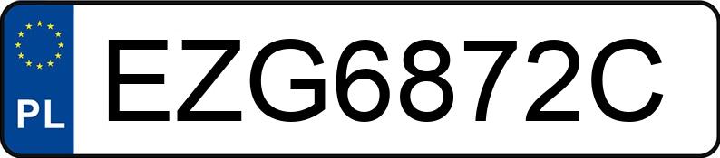 Numer rejestracyjny EZG 6872C posiada RENAULT Megane III MR`14 E5 Zen 110 - EZG6872C