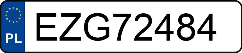 Numer rejestracyjny EZG 72484 posiada VOLKSWAGEN PASSAT - EZG72484