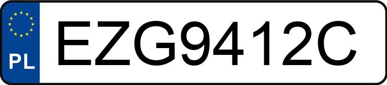 Numer rejestracyjny EZG 9412C posiada KIA PROCEED - EZG9412C Numer rejestracyjny EZG 9412C posiada KIA PROCEED - EZG9412C