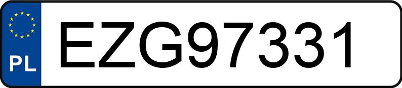 Numer rejestracyjny EZG 97331 posiada OPEL ASTRA - EZG97331 Numer rejestracyjny EZG 97331 posiada OPEL ASTRA - EZG97331