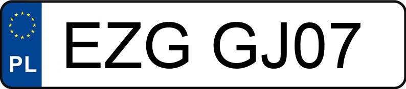 Numer rejestracyjny EZG GJ07 posiada MERCEDES-BENZ S 320 - EZGGJ07 Numer rejestracyjny EZG GJ07 posiada MERCEDES-BENZ S 320 - EZGGJ07