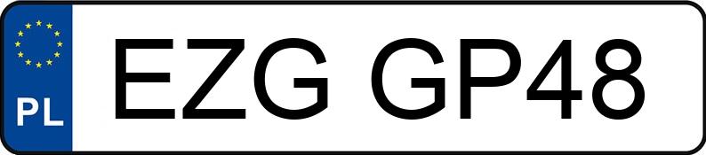 Numer rejestracyjny EZG GP48 posiada RENAULT PREMIUM - EZGGP48