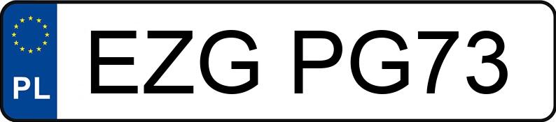 Numer rejestracyjny EZG PG73 posiada FSM-BIELSKO BIAŁA POLSKI FIAT 170 - EZGPG73