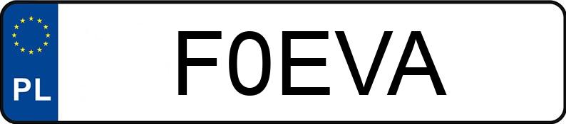 Numer rejestracyjny F0EVA posiada AUDI A5 Sportback 40 TDi MR`19 E6 B9 Sport S tronic