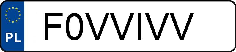 Numer rejestracyjny F0VVIVV posiada FORD FT Custom 290 2.2 TDCi MR`13 E5 2.9t S Trend