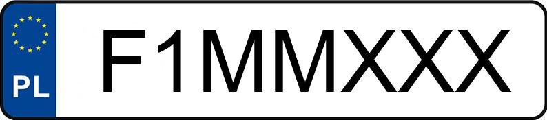 Numer rejestracyjny F1MMXXX posiada BMW 420D XDRIVE