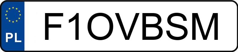 Numer rejestracyjny F1OVBSM posiada DODGE Grand Caravan 3.6 Kat. MR`11 GT Aut.