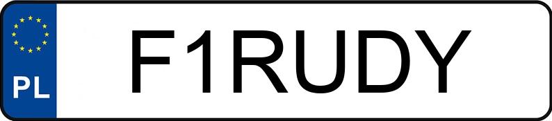 Numer rejestracyjny F1RUDY posiada DODGE Journey MR`12 SXT Numer rejestracyjny F1RUDY posiada DODGE Journey MR`12 SXT