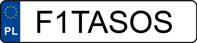 Numer rejestracyjny F1TASOS posiada BMW 745I