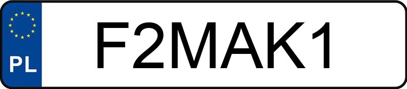 Numer rejestracyjny F2MAK1 posiada SKODA SUPERB Numer rejestracyjny F2MAK1 posiada SKODA SUPERB