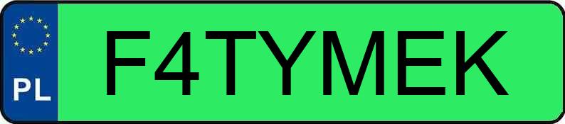 Numer rejestracyjny F4TYMEK posiada VOLKSWAGEN ID. BUZZ PRO 150 KW