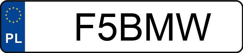 Numer rejestracyjny F5BMW posiada BMW 530 Diesel Kat. MR`95 E39 530 Diesel Kat. MR`95 E39