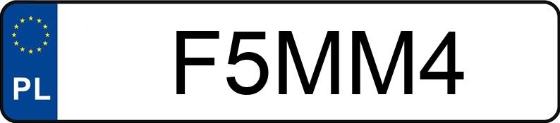 Numer rejestracyjny F5MM4 posiada MERCEDES-BENZ G 63 AMG MR`18 E6d W463 G 63 AMG MR`18 E6d W463