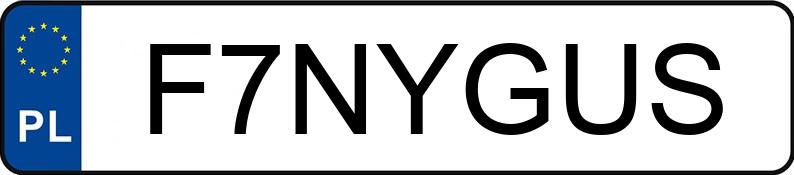 Numer rejestracyjny F7NYGUS posiada AUDI A7 Numer rejestracyjny F7NYGUS posiada AUDI A7