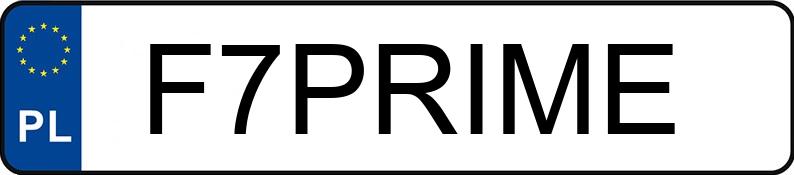 Numer rejestracyjny F7PRIME posiada VOLKSWAGEN T-Roc 1.5 TSI MR`22 E6 R-Line