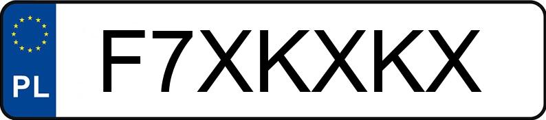 Numer rejestracyjny F7XKXKX posiada HONDA VARADERO Numer rejestracyjny F7XKXKX posiada HONDA VARADERO