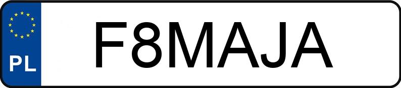 Numer rejestracyjny F8MAJA posiada TOYOTA ProAce Verso 2.0 CRD MR`16 E6.3 2.8t Long Business