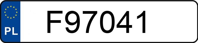 Numer rejestracyjny F97041 posiada RENAULT Kangoo III MR`13 E6 Zen Energy 115 TCe Numer rejestracyjny F97041 posiada RENAULT Kangoo III MR`13 E6 Zen Energy 115 TCe