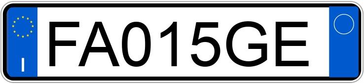 Numer rejestracyjny FA015GE posiada SEAT Mii