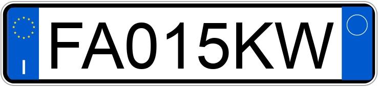 Numer rejestracyjny FA015KW posiada VOLKSWAGEN Polo 3a serie