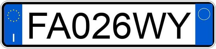 Numer rejestracyjny FA026WY posiada FORD FIESTA 1.1 70