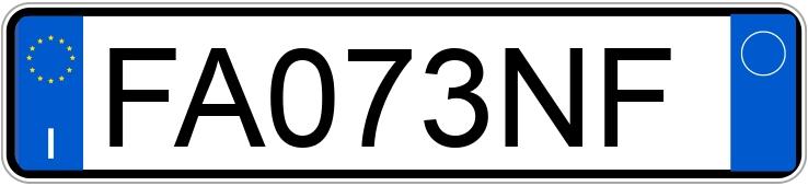 Numer rejestracyjny FA073NF posiada AUDI A4 4a serie Numer rejestracyjny FA073NF posiada AUDI A4 4a serie