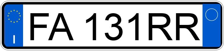 Numer rejestracyjny FA131RR posiada AUDI A1-S1 Numer rejestracyjny FA131RR posiada AUDI A1-S1