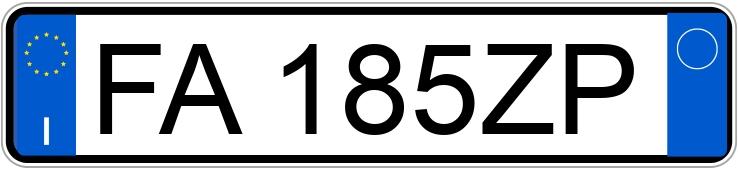 Numer rejestracyjny FA185ZP posiada HONDA HR-V 2a serie