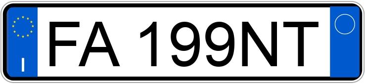 Numer rejestracyjny FA199NT posiada DACIA Logan 3a serie