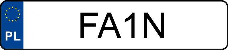 Numer rejestracyjny FA 1N posiada MERCEDES-BENZ E 55 AMG - FA1N Numer rejestracyjny FA 1N posiada MERCEDES-BENZ E 55 AMG - FA1N