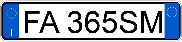 Numer rejestracyjny FA365SM posiada RENAULT Twingo 3a serie