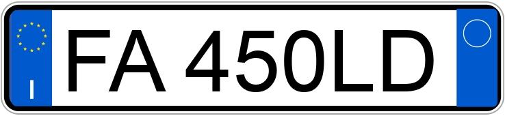 Numer rejestracyjny FA450LD posiada VOLVO V60