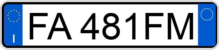 Numer rejestracyjny FA481FM posiada VOLKSWAGEN Golf 7a serie