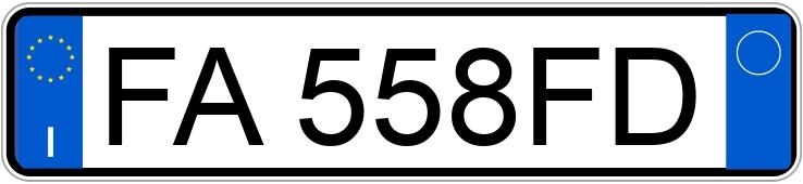 Numer rejestracyjny FA558FD posiada MERCEDES GLA