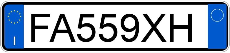Numer rejestracyjny FA559XH posiada CITROEN C3 1a serie