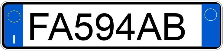 Numer rejestracyjny FA594AB posiada OPEL Corsa 5a serie