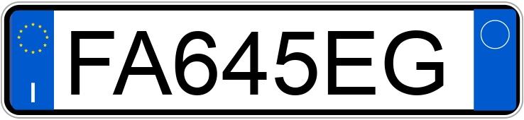 Numer rejestracyjny FA645EG posiada DS DS 5