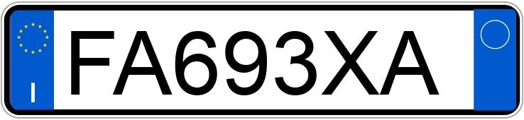 Numer rejestracyjny FA693XA posiada HYUNDAI i10 2a serie