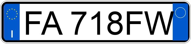 Numer rejestracyjny FA718FW posiada AUDI Q5 1a serie Numer rejestracyjny FA718FW posiada AUDI Q5 1a serie