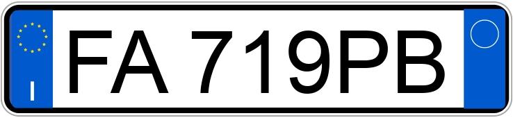 Numer rejestracyjny FA719PB posiada LAND ROVER RR Sport 2a serie