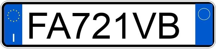 Numer rejestracyjny FA721VB posiada AUDI A1-S1