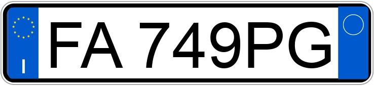 Numer rejestracyjny FA749PG posiada VOLKSWAGEN Polo 5a serie